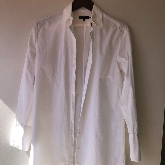 White Shirt Dress - Picture 3 of 6